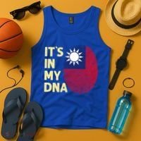 Taiwan In My Dna Taiwanese Flag Team Taiwan Gift Tank Top thumb 4