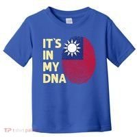 Taiwan In My Dna Taiwanese Flag Team Taiwan Gift Toddler T-Shirt thumb 0