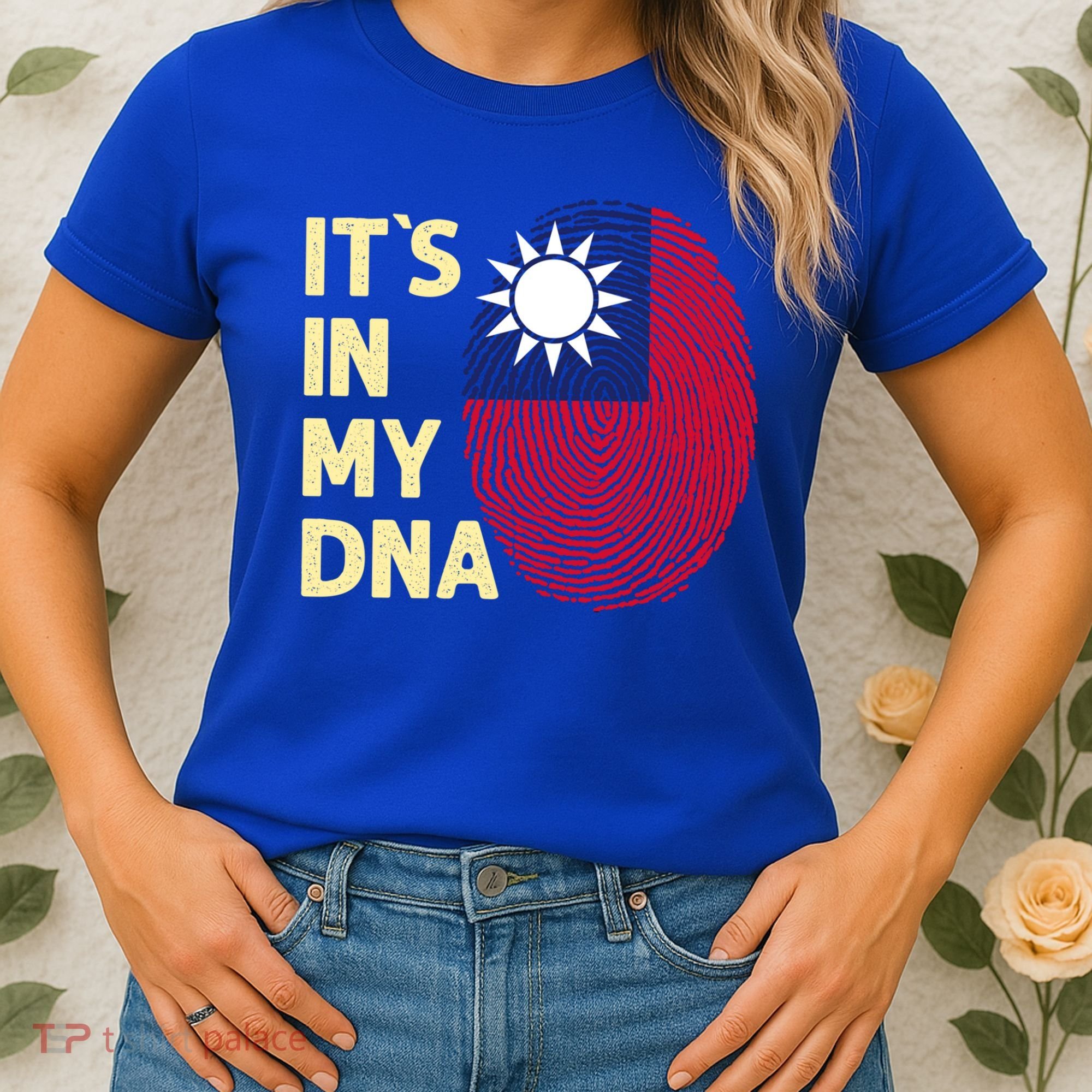 Taiwan In My Dna Taiwanese Flag Team Taiwan Gift Women's T-Shirt