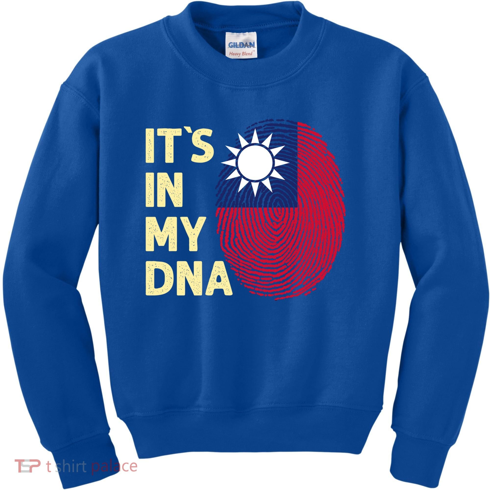 Taiwan In My Dna Taiwanese Flag Team Taiwan Gift Kids Sweatshirt