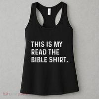 This Is My Read The Bible Pastor Clergy Church Jesus Women's Tank Top thumb 3
