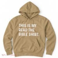 This Is My Read The Bible Pastor Clergy Church Jesus Hoodie thumb 0