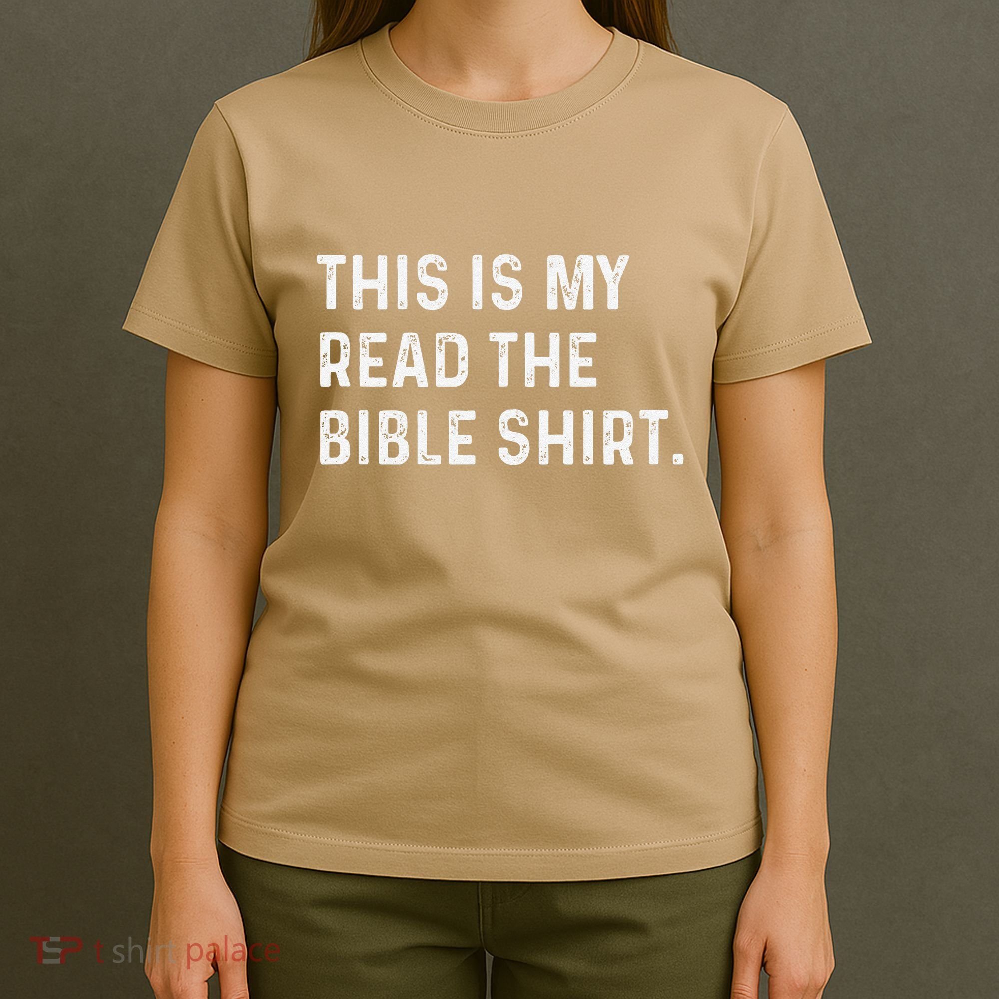 This Is My Read The Bible Pastor Clergy Church Jesus T-Shirt