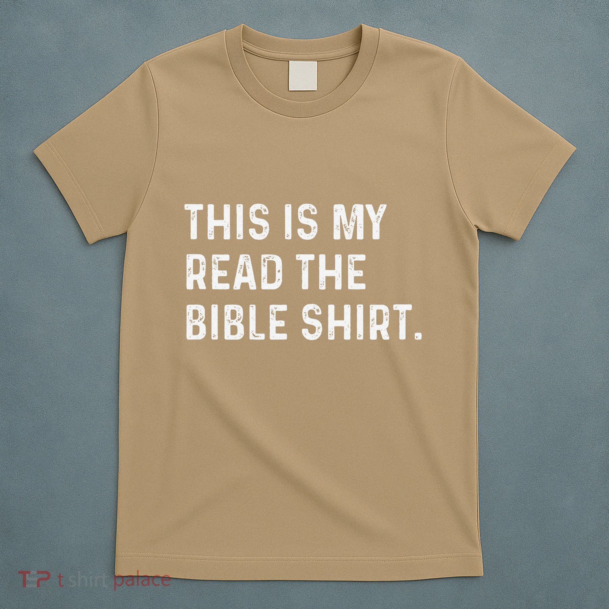 This Is My Read The Bible Pastor Clergy Church Jesus T-Shirt