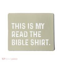 This Is My Read The Bible Pastor Clergy Church Jesus Mousepad thumb 0