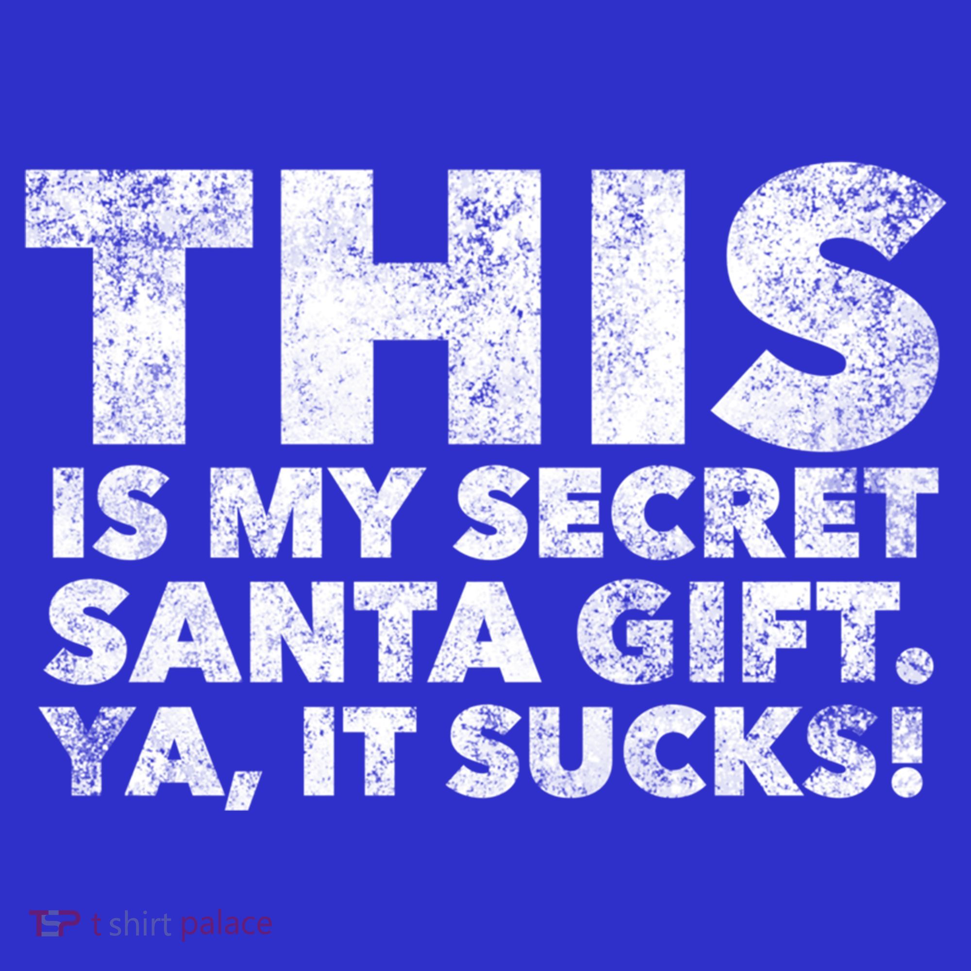 This Is My Secret Santa Gift Sucks Funny Christmas Quote Gift Apron