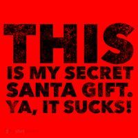 This Is My Secret Santa Gift Sucks Funny Christmas Quote Gift Santa Hat thumb 1