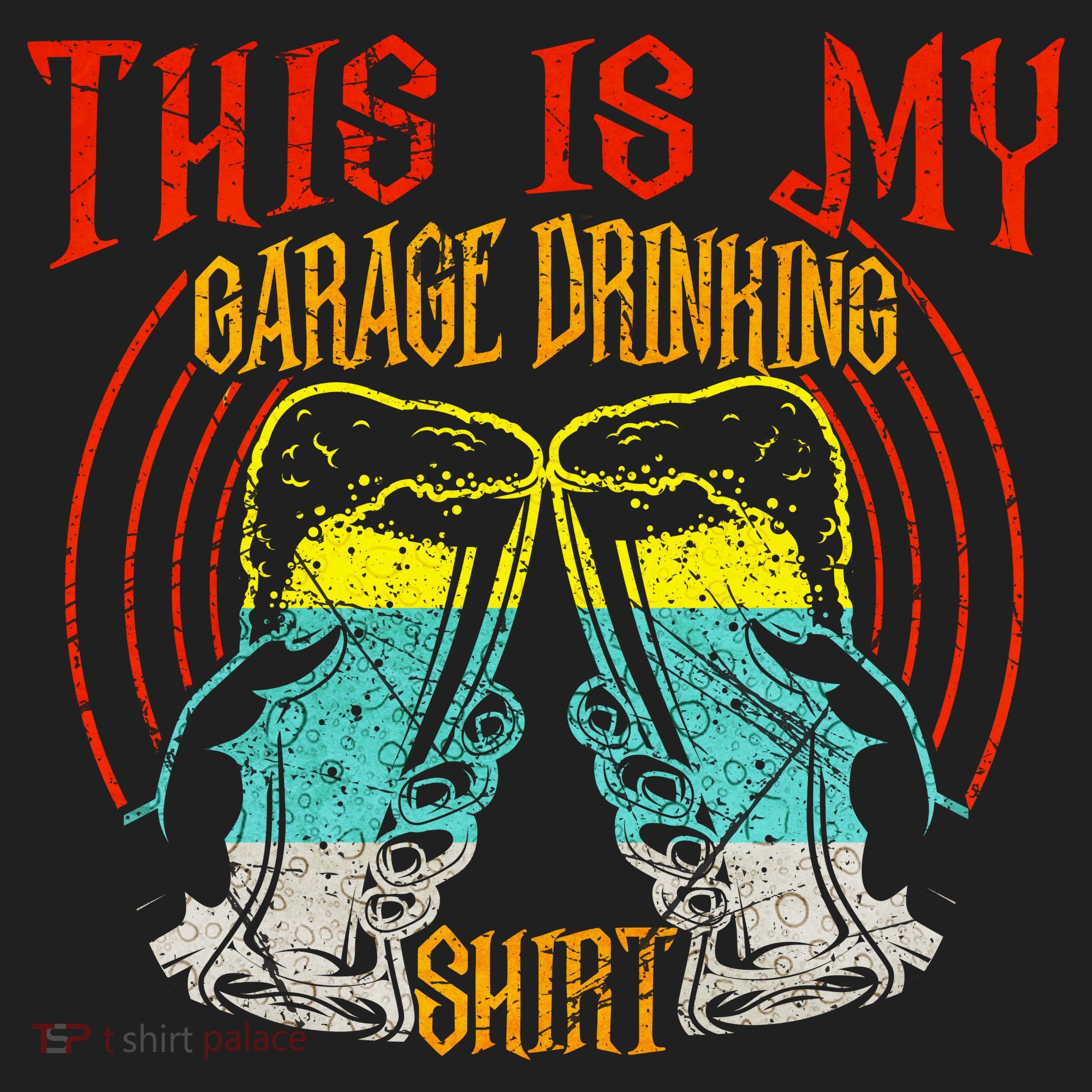 This Is My Garage Drinking Beer Gift For Beer Day Beanie