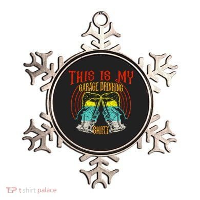 This Is My Garage Drinking Beer Gift For Beer Day Ornament