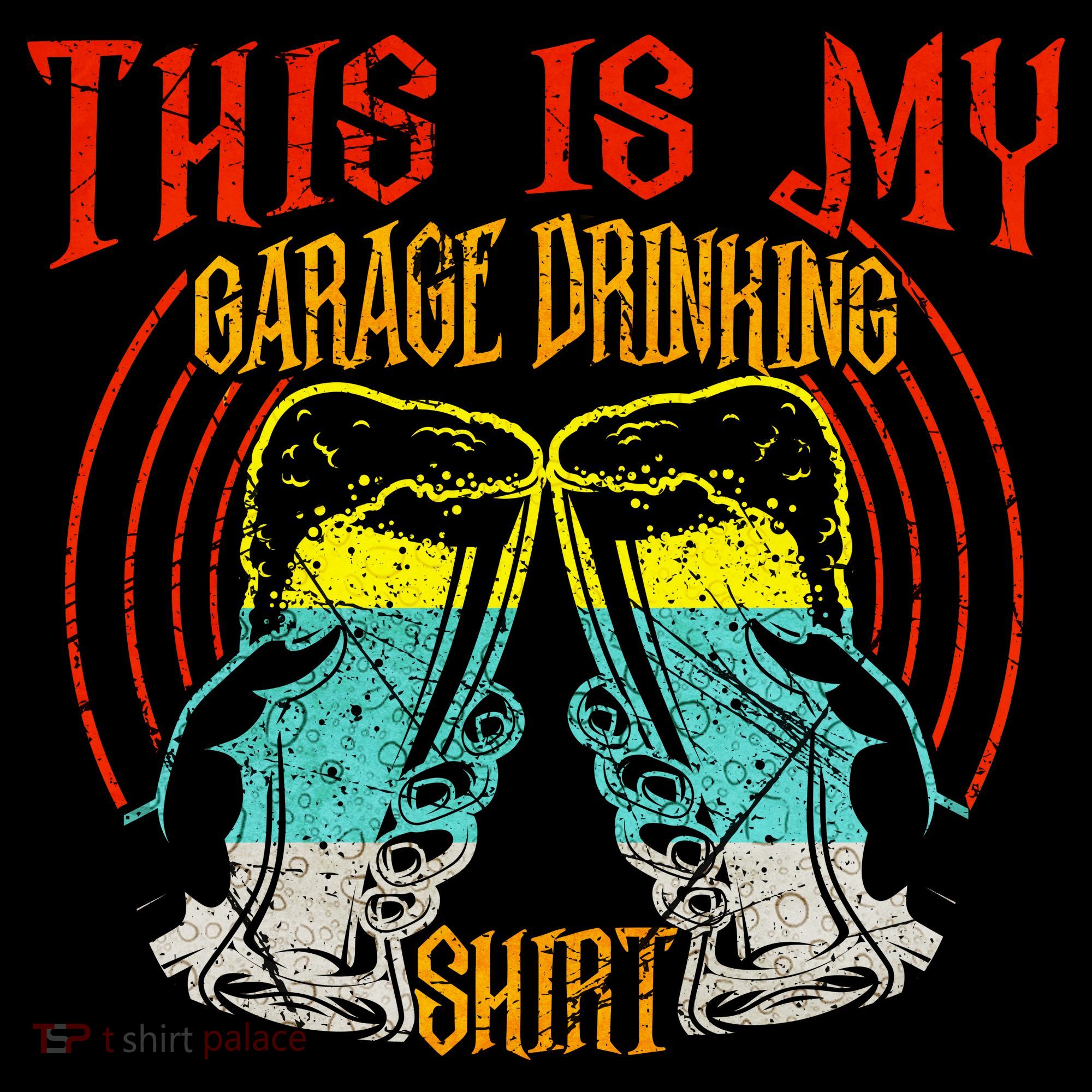 This Is My Garage Drinking Beer Gift For Beer Day Ornament