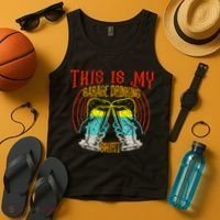 This Is My Garage Drinking Beer Gift For Beer Day Tank Top thumb 4