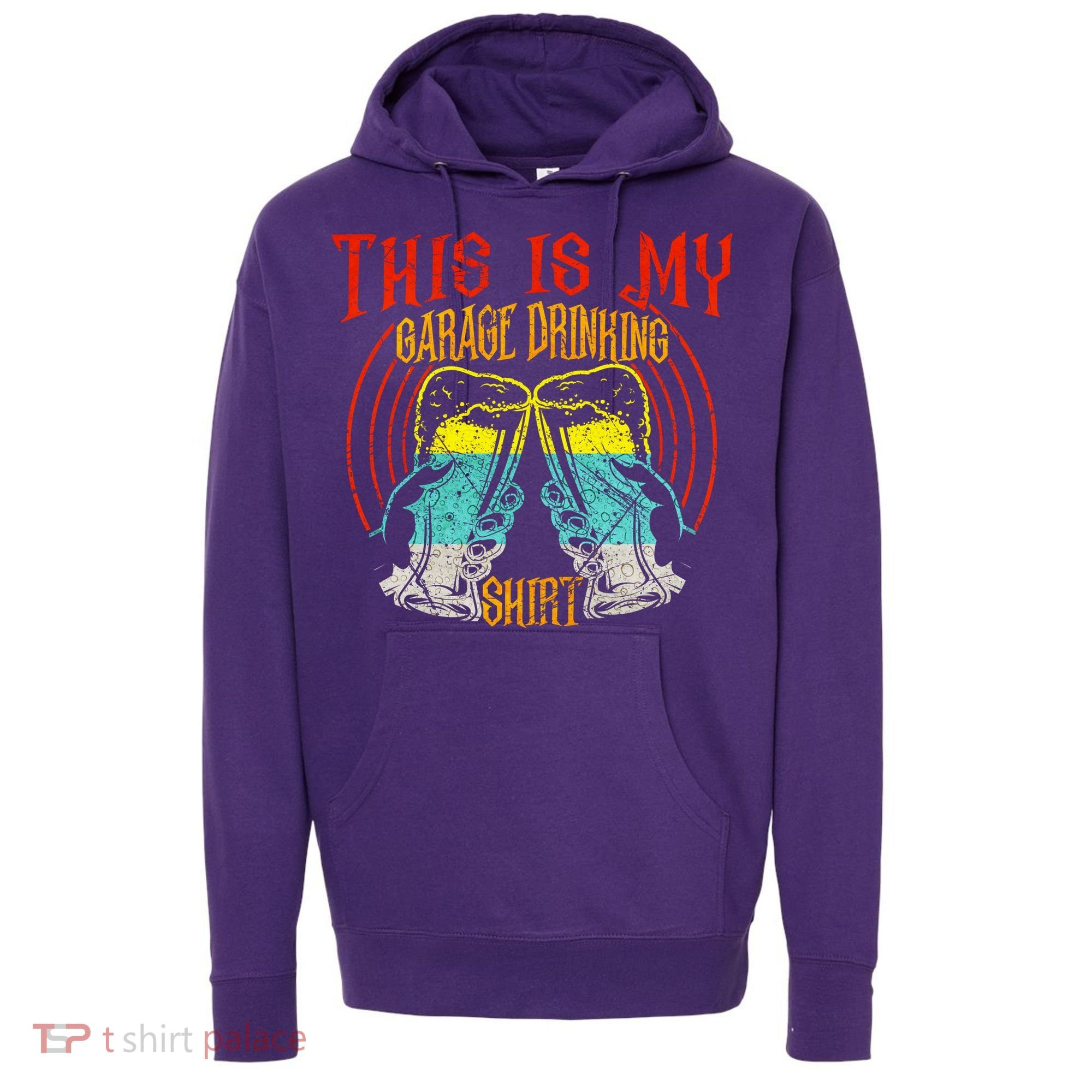 This Is My Garage Drinking Beer Gift For Beer Day Hoodie