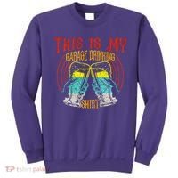 This Is My Garage Drinking Beer Gift For Beer Day Sweatshirt thumb 0