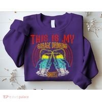 This Is My Garage Drinking Beer Gift For Beer Day Sweatshirt thumb 2