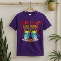 This Is My Garage Drinking Beer Gift For Beer Day T-Shirt thumb 2