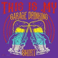 This Is My Garage Drinking Beer Gift For Beer Day Baby Bodysuit thumb 2