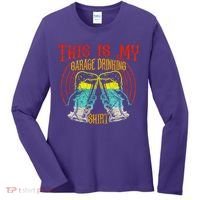 This Is My Garage Drinking Beer Gift For Beer Day Women's Long Sleeve Shirt thumb 0