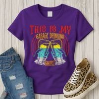 This Is My Garage Drinking Beer Gift For Beer Day Women's T-Shirt thumb 3