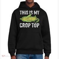 This Is My Crop Top Funny Farmer Farming Corn Lover District V.I.T. Heavyweight Hoodie thumb 0