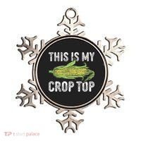 This Is My Crop Top Funny Farmer Farming Corn Lover Ornament thumb 0