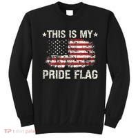 This Is My Pride Flag USA American 4th of July Patriotic Sweatshirt thumb 0