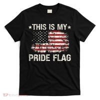 This Is My Pride Flag USA American 4th of July Patriotic T-Shirt thumb 0
