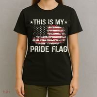This Is My Pride Flag USA American 4th of July Patriotic T-Shirt thumb 4