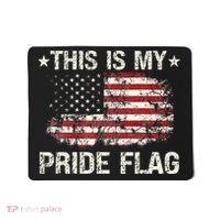 This Is My Pride Flag USA American 4th of July Patriotic Mousepad thumb 0
