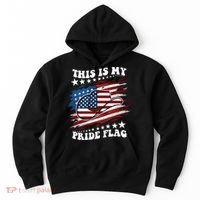 This Is My Pride Flag Usa American 4th Of July Cowboy Hat Hoodie thumb 0