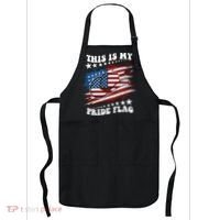 This Is My Pride Flag Usa American 4th Of July Cowboy Hat Apron thumb 0