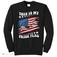 This Is My Pride Flag Usa American 4th Of July Cowboy Hat Sweatshirt thumb 0