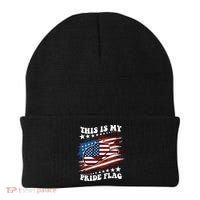 This Is My Pride Flag Usa American 4th Of July Cowboy Hat Beanie thumb 0