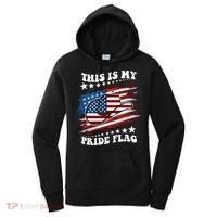 This Is My Pride Flag Usa American 4th Of July Cowboy Hat Women's Hoodie thumb 0