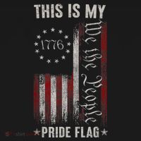This Is My Pride Flag 1776 American 4th Of July Patriotic Hoodie thumb 2