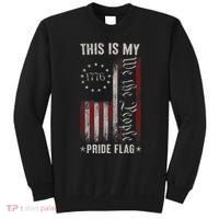 This Is My Pride Flag 1776 American 4th Of July Patriotic Sweatshirt thumb 0