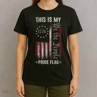 This Is My Pride Flag 1776 American 4th Of July Patriotic T-Shirt thumb 4