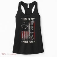 This Is My Pride Flag 1776 American 4th Of July Patriotic Women's Tank Top thumb 0