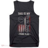 This Is My Pride Flag 1776 American 4th Of July Patriotic Tank Top thumb 0