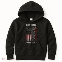 This Is My Pride Flag 1776 American 4th Of July Patriotic Kids Hoodie thumb 0