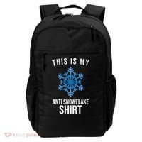 This Is My Anti Snowflake Shirt Winter Backpack thumb 0