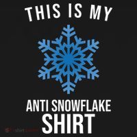 This Is My Anti Snowflake Shirt Winter Backpack thumb 2