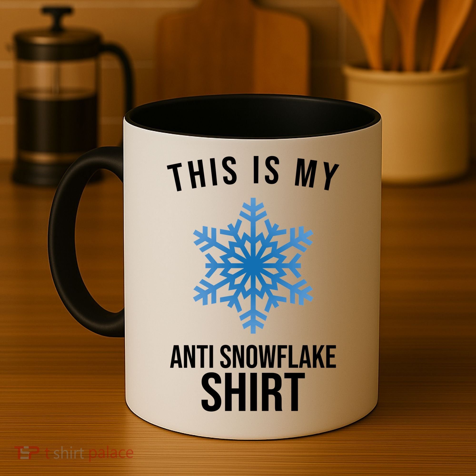 This Is My Anti Snowflake Shirt Winter Coffee Mug