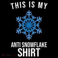 This Is My Anti Snowflake Shirt Winter Ornament thumb 1