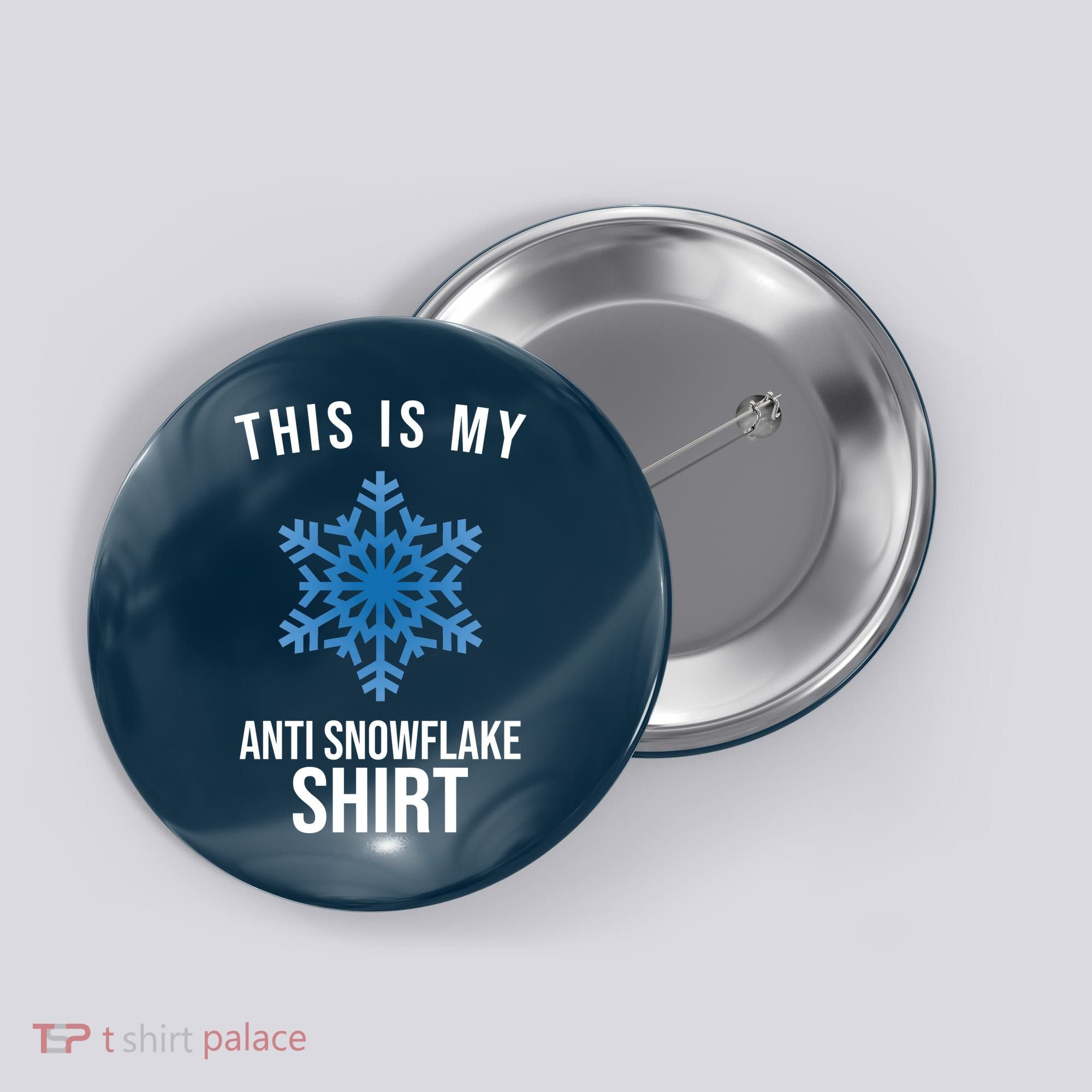 This Is My Anti Snowflake Shirt Winter Button