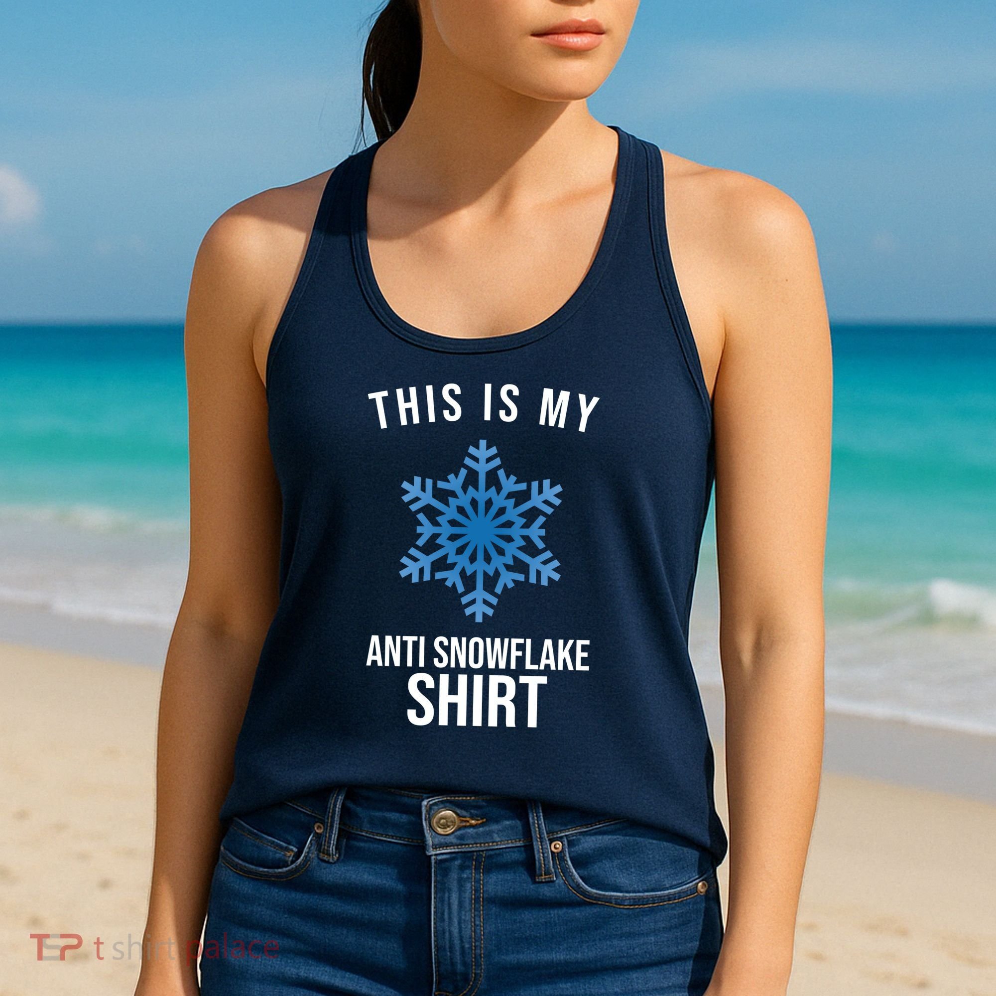 This Is My Anti Snowflake Shirt Winter Women's Tank Top