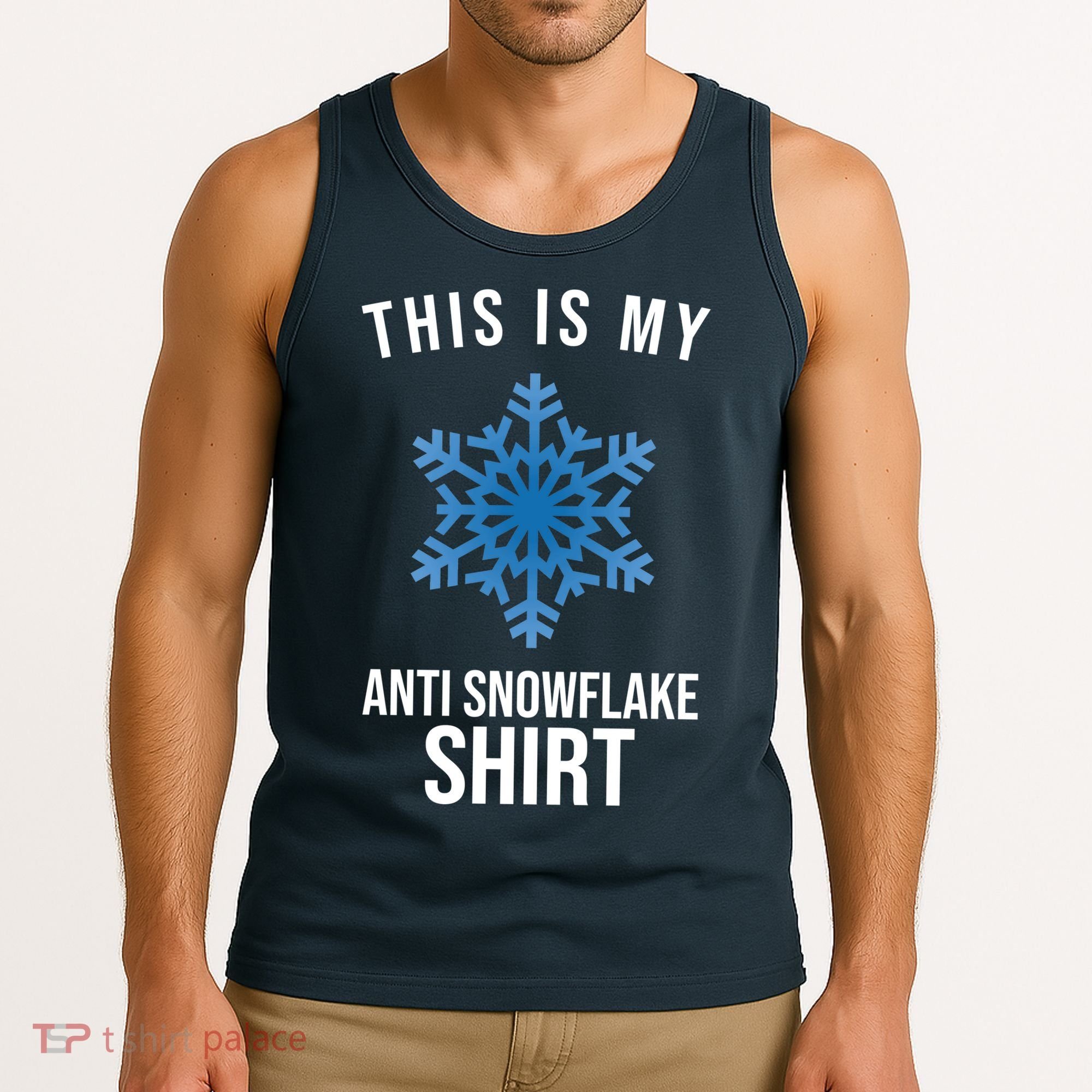 This Is My Anti Snowflake Shirt Winter Tank Top