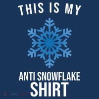 This Is My Anti Snowflake Shirt Winter Tank Top thumb 6