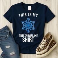 This Is My Anti Snowflake Shirt Winter Women's T-Shirt thumb 3