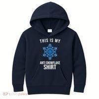 This Is My Anti Snowflake Shirt Winter Kids Hoodie thumb 0