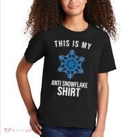 This Is My Anti Snowflake Shirt Winter Kids T-Shirt thumb 2